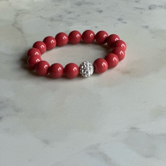 Stella & Dot Soirée Bracelet Coral​​​​​ - Picture 4 of 4